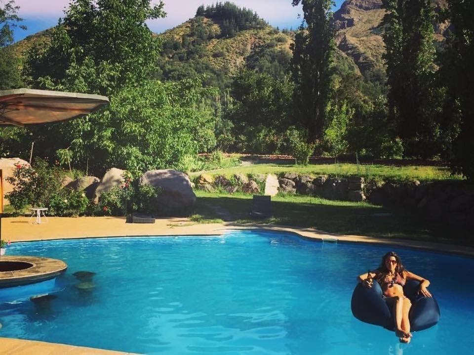Cascada Lodge Cajon Del Maipo Сан-Хосе-де-Майпо Екстер'єр фото